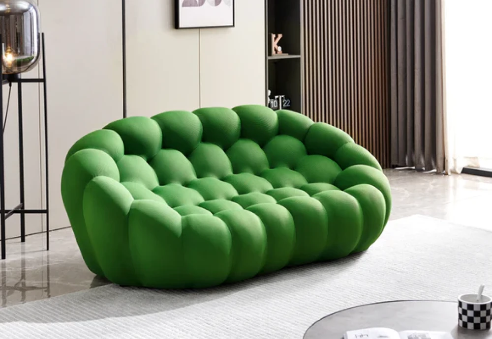 velvet bubble couch