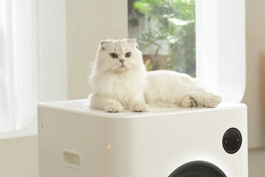 cat litter cleaner box