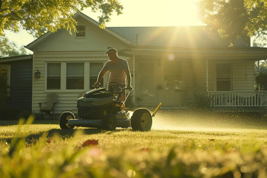 best battery mower