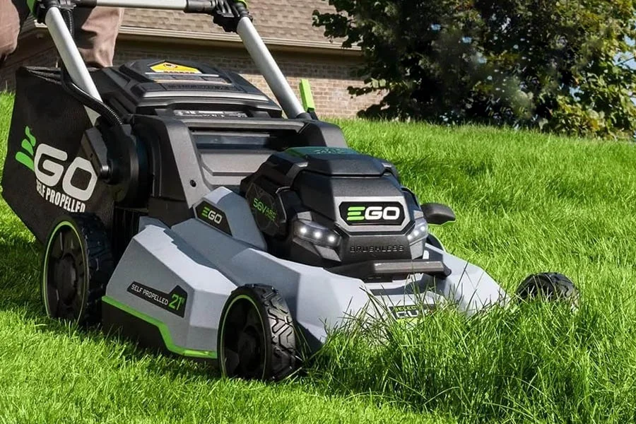 best battery mower