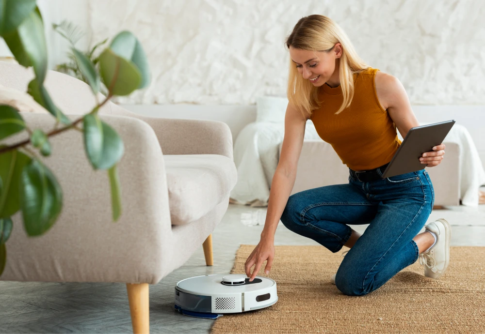 robotic vacuum cleaner with mopping